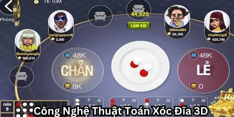 Thuật toán random trong xóc đĩa có rất nhiều cách khác nhau